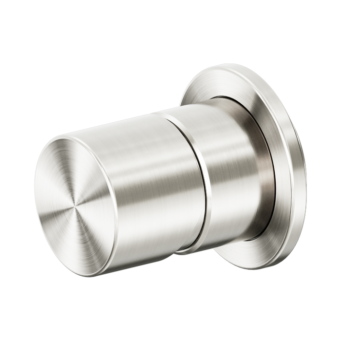 Nero Zen SS316L Pinless Shower Mixer - Brushed Nickel