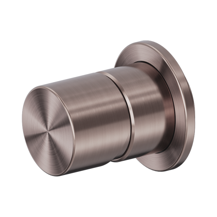 Nero Zen SS316L Pinless Shower Mixer - Brushed Bronze