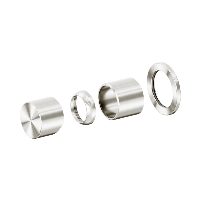 Nero Zen SS316L Pinless Shower Mixer Trim Kit Only - Brushed Nickel