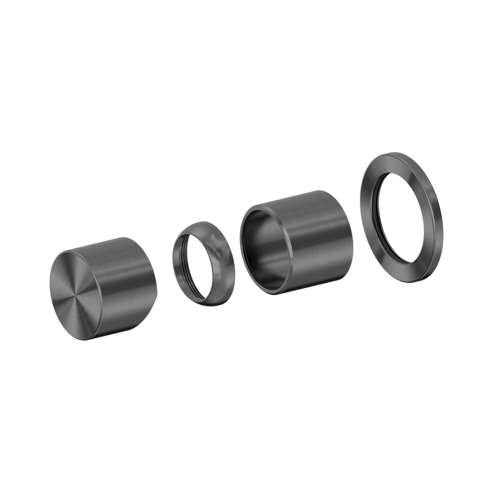 Nero Zen SS316L Pinless Shower Mixer Trim Kit Only - Graphite