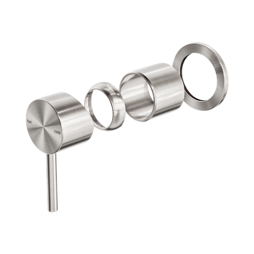 Nero Zen SS316L Shower Mixer Trim Kits Only - Brushed Nickel