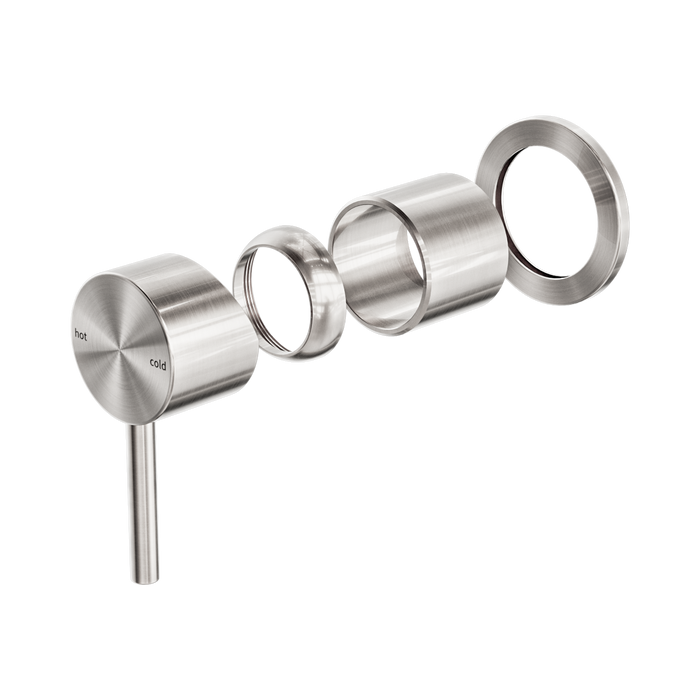 Nero Zen SS316L Shower Mixer Trim Kits Only - Brushed Nickel