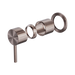 Nero Zen SS316L Shower Mixer Trim Kits Only - Brushed Bronze