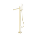 Nero Pure SS316L Progressive Freestanding Bath Mixer - Brushed Gold