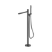 Nero Pure SS316L Progressive Freestanding Bath Mixer - Graphite
