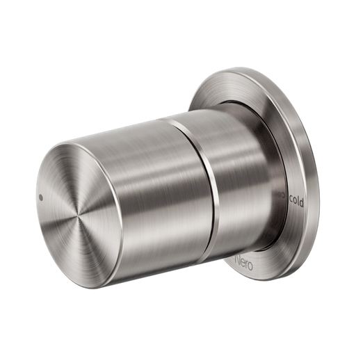 Nero Pure SS316L Progressive Shower Mixer - Brushed Nickel