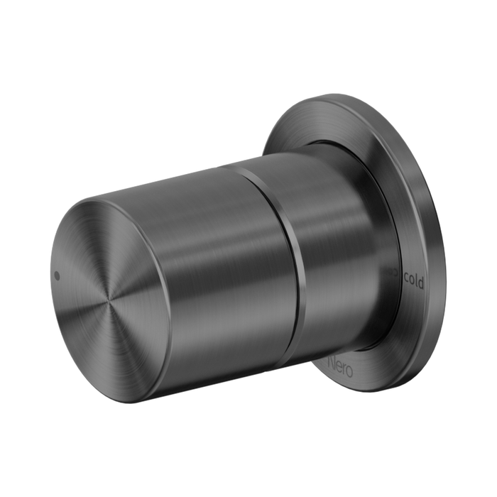 Nero Pure SS316L Progressive Shower Mixer - Graphite