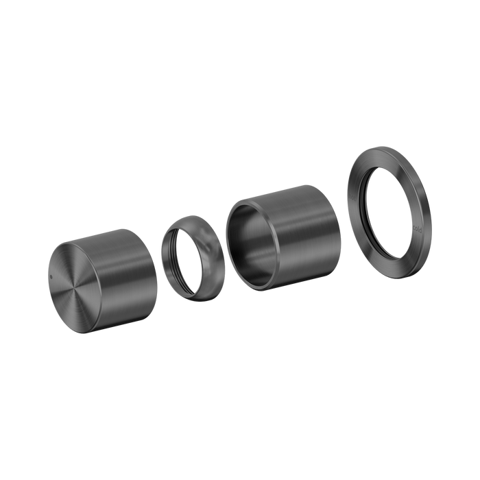 Nero Pure SS316L Progressive Shower Mixer Trim Kits Only - Graphite