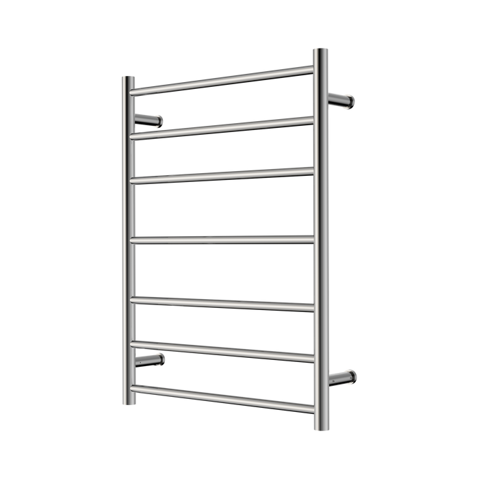 Nero Mecca 240V 7 Bar Heated Towel Ladder - Chrome
