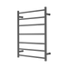 Nero Mecca 240V 7 Bar Heated Towel Ladder - Graphite