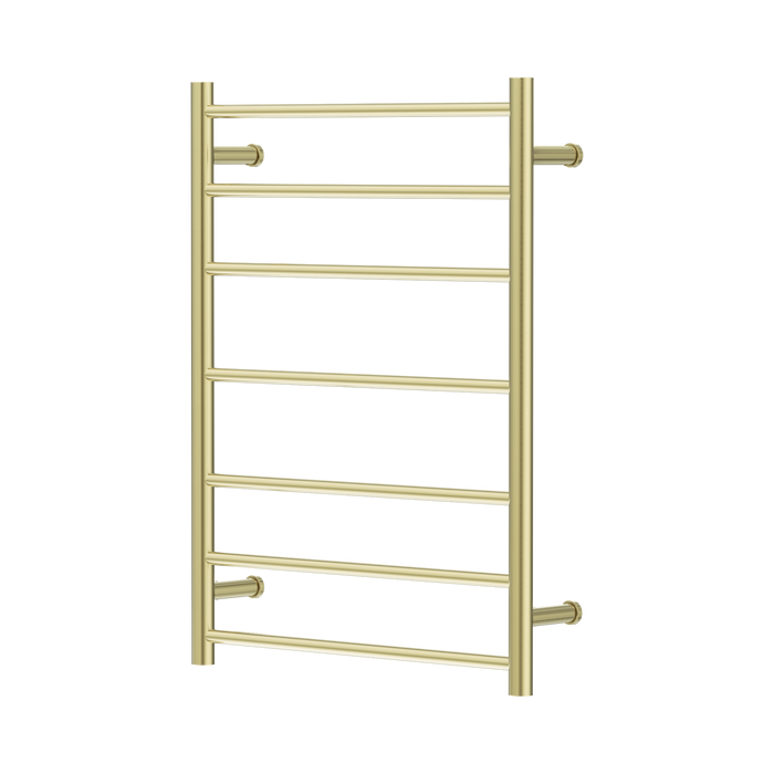 Nero Mecca 12V 7 Bar Heated Towel Ladder - Brushed Gold