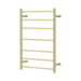 Nero Mecca 12V 7 Bar Heated Towel Ladder - Brushed Gold