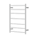 Nero Mecca 12V 7 Bar Heated Towel Ladder - Chrome