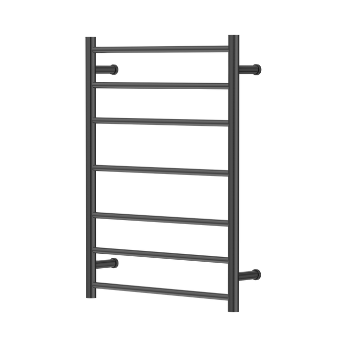 Nero Mecca 12V 7 Bar Heated Towel Ladder - Graphite