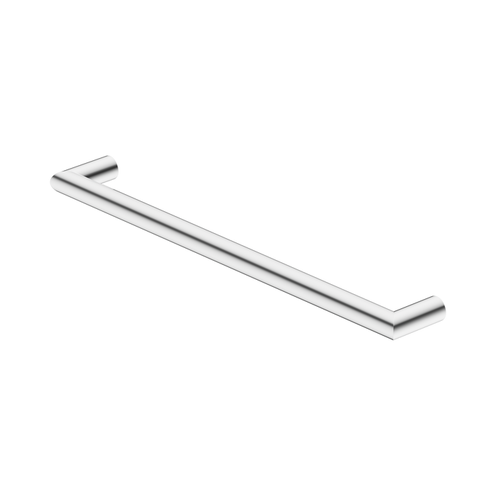 Nero Mecca 12V Single Heated Towel Rail - Chrome