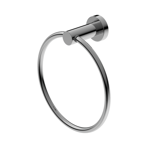 Nero Mecca Hand Towel Ring - Chrome