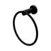 Nero Mecca Hand Towel Ring - Matte Black
