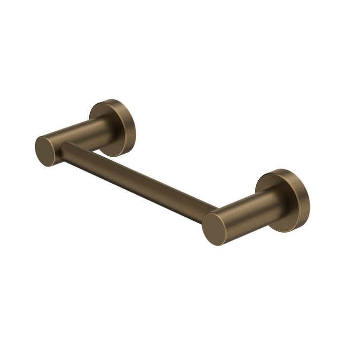 Nero Mecca Hand Towel Rail - Tumbled Antique Brass