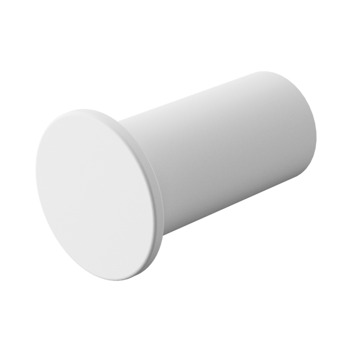 Nero Mecca Robe Hook Slim - Matte White