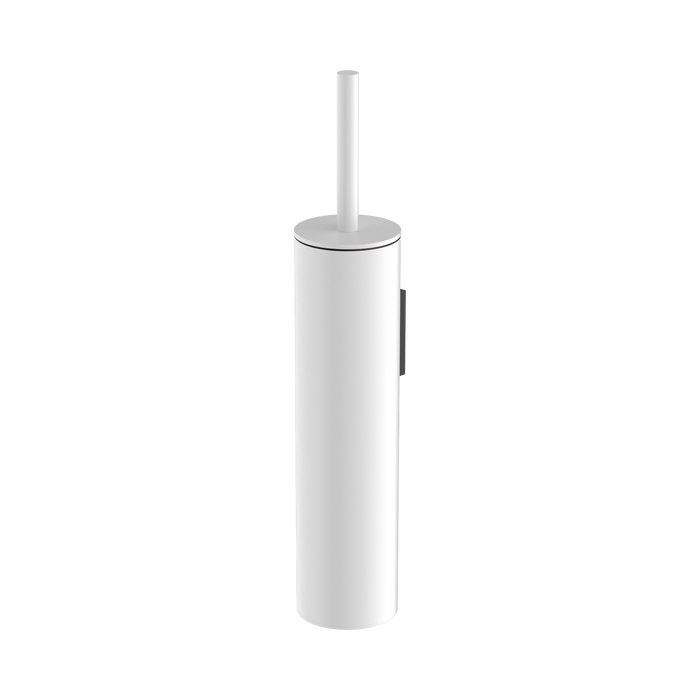 Nero Mecca Toilet Brush Holder - Matte White