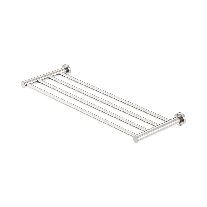 Nero Mecca Towel Rack - Brushed Nickel