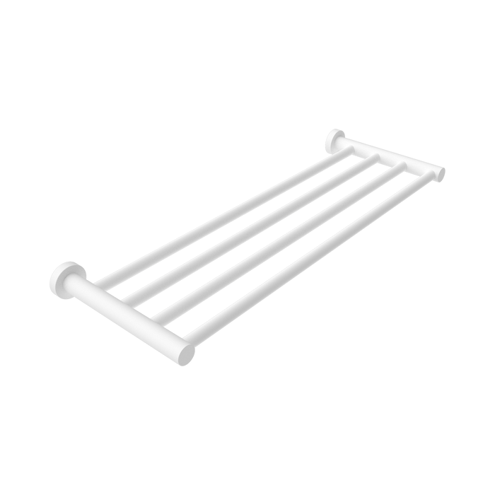 Nero Mecca Towel Rack - Matte White
