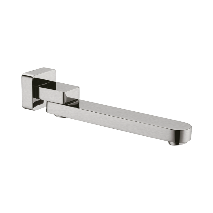 Nero Bianca Swivel Bath Spout Only - Brushed Nickel