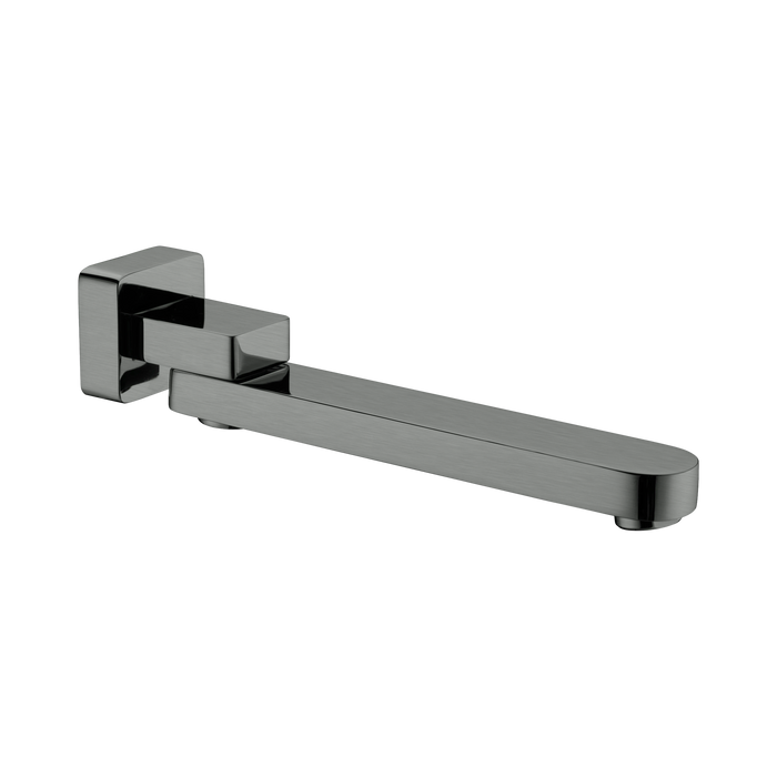 Nero Bianca Swivel Bath Spout Only - Gun Metal