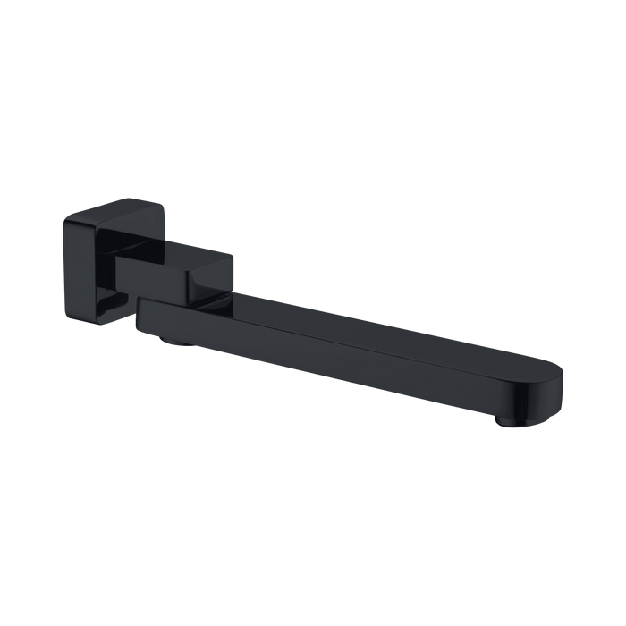 Nero Bianca Swivel Bath Spout Only - Matte Black