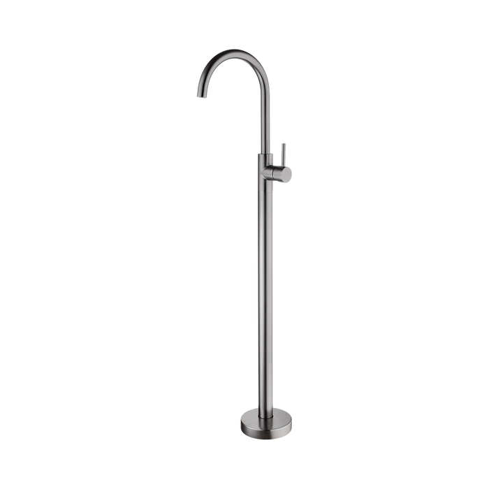 Nero Mecca Freestanding Bath Mixer - Gun Metal