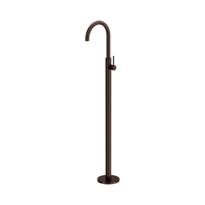 Nero Mecca Freestanding Bath Mixer - Rome Bronze