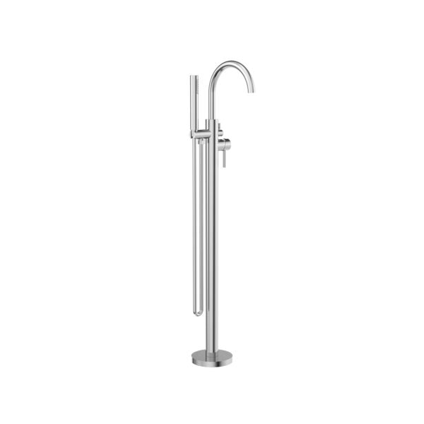 Nero Mecca Round Freestanding mixer With Hand Shower