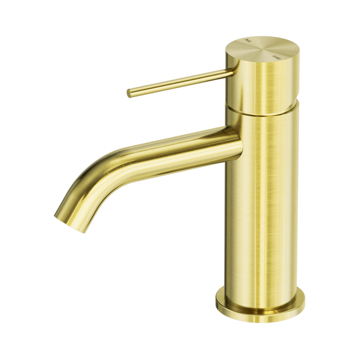Nero Mecca Basin Mixer - Brushed Gold