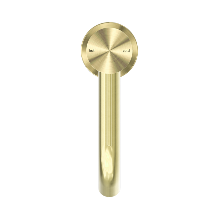 Nero NR221901BG Mecca Basin Mixer Brushed Gold image 3 | SKU: NR221901BG