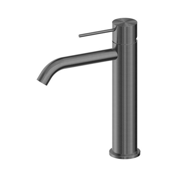 Nero Mecca Mid Tall Basin Mixer - Gun Metal