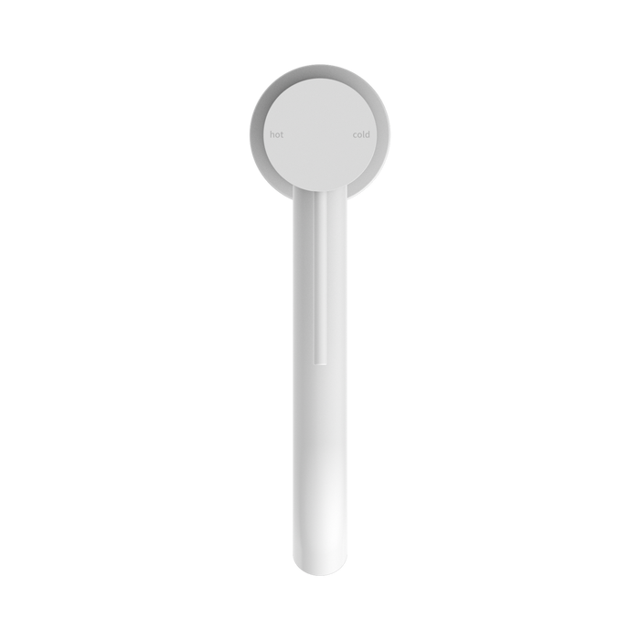 Nero NR221901EMW Mecca Mid Tall Basin Mixer Matte White image 2 | SKU: NR221901EMW