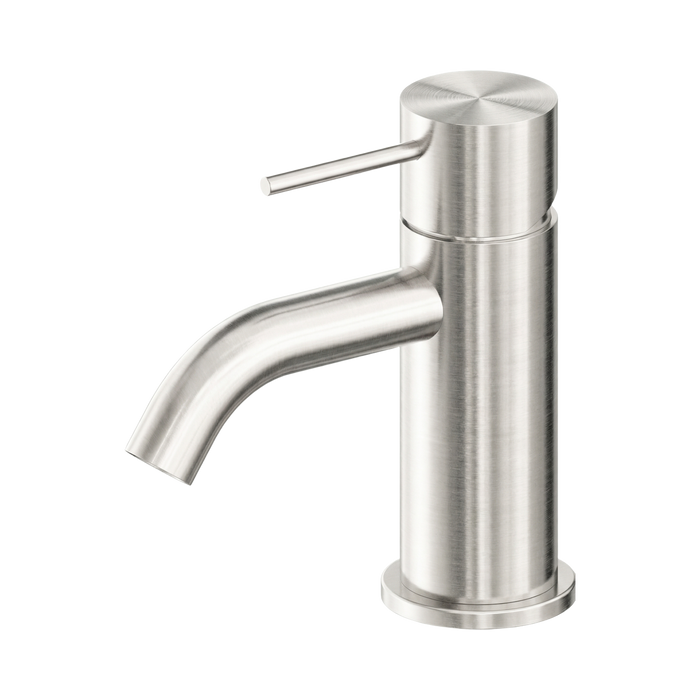Nero Mecca Mini Basin Mixer - Brushed Nickel