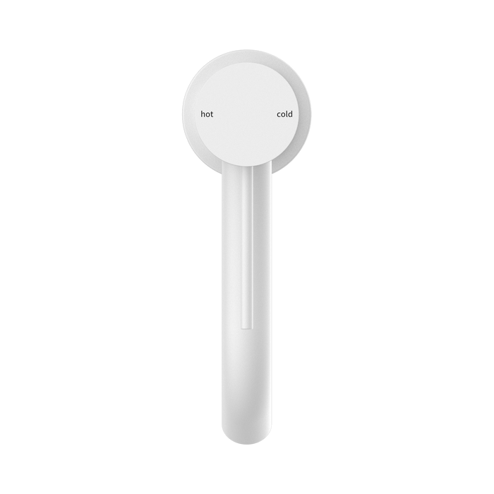 Nero NR221901MW Mecca Basin Mixer Matte White image 3 | SKU: NR221901MW