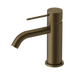 Nero Mecca Basin Mixer - Tumbled Antique Brass