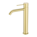 Nero Mecca Tall Basin Mixer - Brushed Gold