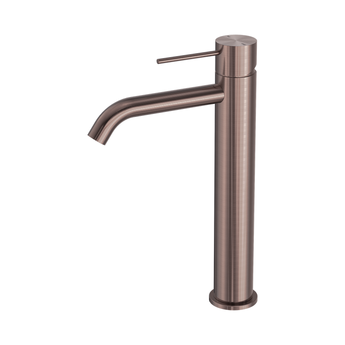 Nero Mecca Tall Basin Mixer - Brushed Bronze