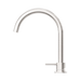 Nero NR221901bBN Mecca Hob Basin Mixer Round Swivel Spout Brushed Nickel image 3 | SKU: NR221901BBN
