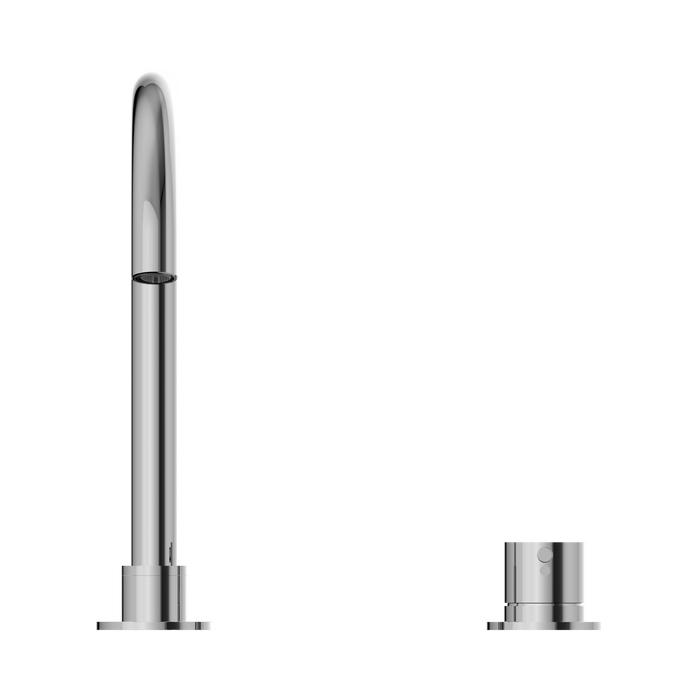 Nero NR221901bCH Mecca Hob Basin Mixer Round Swivel Spout Chrome image 2 | SKU: NR221901BCH