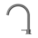 Nero NR221901bGM Mecca Hob Basin Mixer Round Swivel Spout Gun Metal image 3 | SKU: NR221901BGM