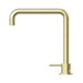 Nero NR221901cBG Mecca Hob Basin Mixer Square Swivel Spout Brushed Gold image 3 | SKU: NR221901CBG