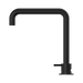 Nero NR221901cMB Mecca Hob Basin Mixer Square Swivel Spout Matte Black image 3 | SKU: NR221901CMB