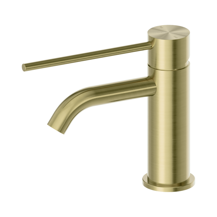 Nero Mecca Care Basin Mixer - Brushed Gold