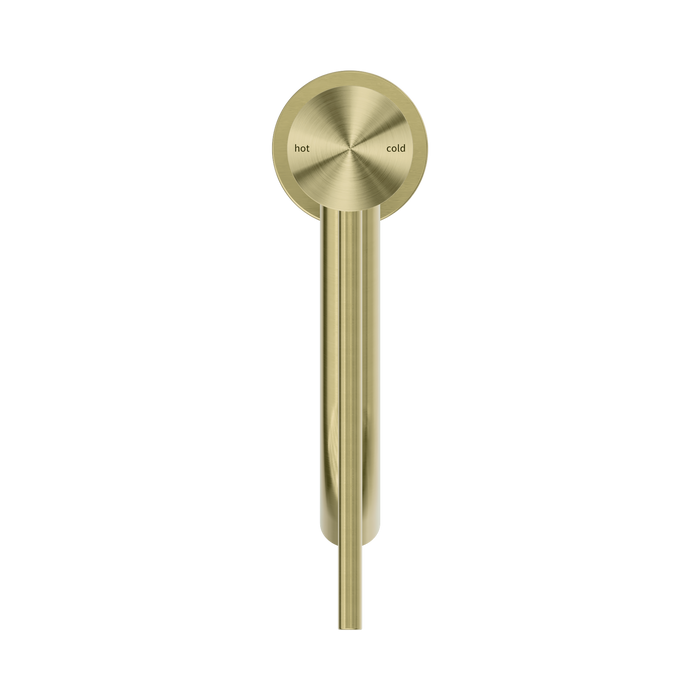 Nero NR221901dBG Mecca Care Basin Mixer Brushed Gold image 2 | SKU: NR221901DBG