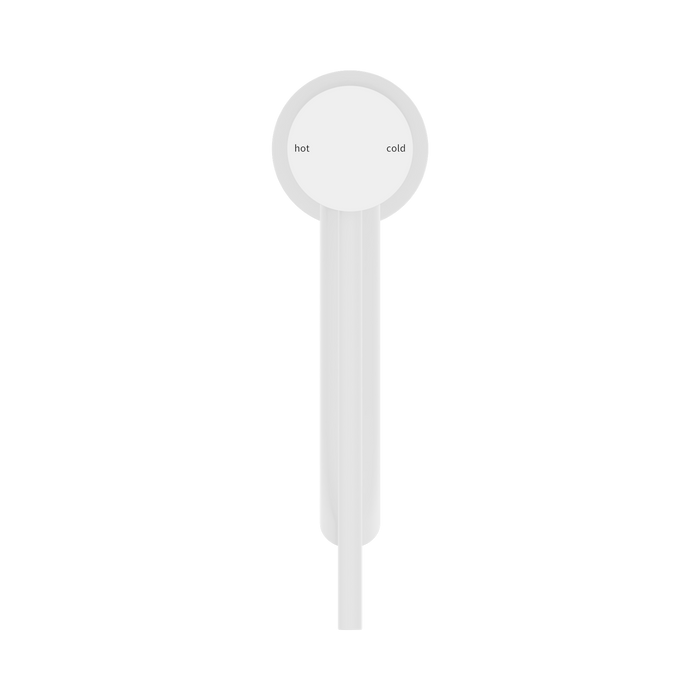 Nero NR221901dMW Mecca Care Basin Mixer Matte White image 2 | SKU: NR221901DMW