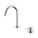 Nero Mecca Hob Basin Mixer Set Arc Spout - Chrome